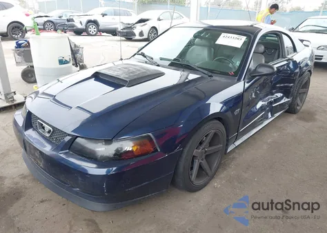 2002 Ford Mustang Gt z USA, uszkodzony, nr VIN 1FAFP42X92F120022